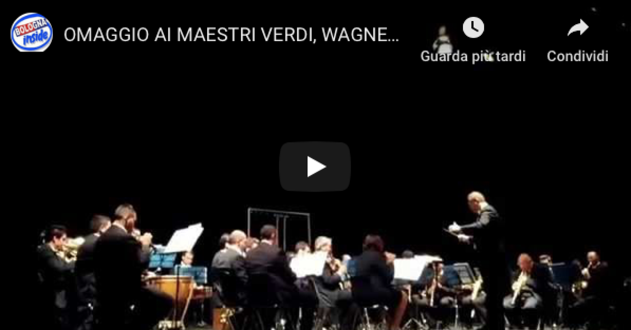 Omaggio ai maestri Verdi, Wagner e Mascagni